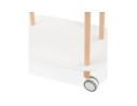 Desserte roulante VELOCE blanche design