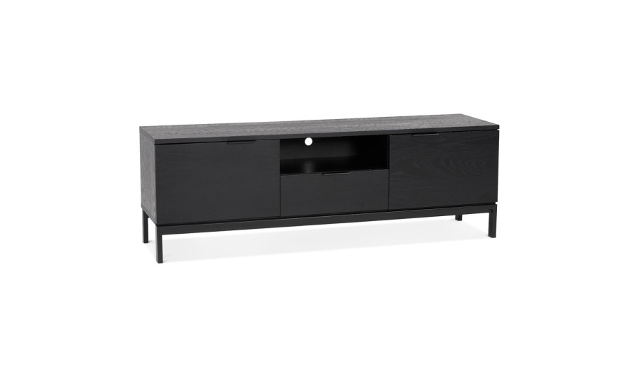 OA00680BLBL 5404028309261 Meubles tv design CATODIK en bois et métal noir