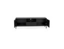 Meubles tv design CATODIK en bois et métal noir