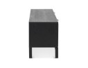 Meubles tv design CATODIK en bois et métal noir