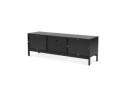 Meubles tv design CATODIK en bois et métal noir