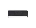 Meubles tv design CATODIK en bois et métal noir