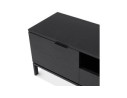 Meubles tv design CATODIK en bois et métal noir