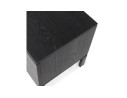 Meubles tv design CATODIK en bois et métal noir