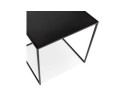 Set de 3 tables gigognes emboîtables BAGGY en bois et métal noir