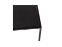 Set de 3 tables gigognes emboîtables BAGGY en bois et métal noir