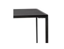 Set de 3 tables gigognes emboîtables BAGGY en bois et métal noir