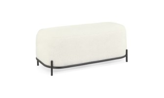 LS01370BE 5404028349342 Banquette design ORSO BENCH en tissu bouloché beige