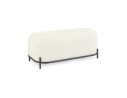LS01370BE 5404028349342 Banquette design ORSO BENCH en tissu bouloché beige