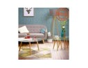 Table basse de salon ronde GLAZY en verre