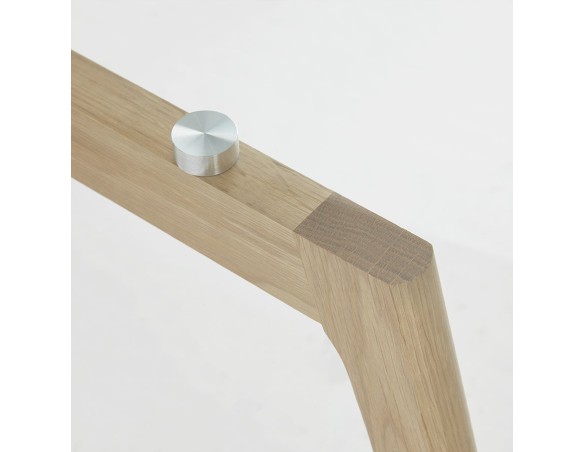 Table basse de salon ronde GLAZY en verre