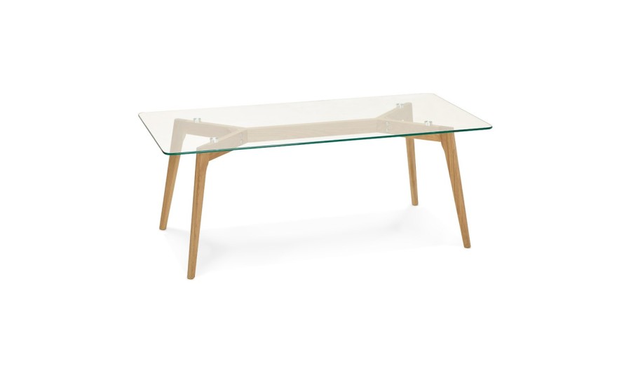 CT00410CL 5420072041476 Table basse de salon design MOLY en verre