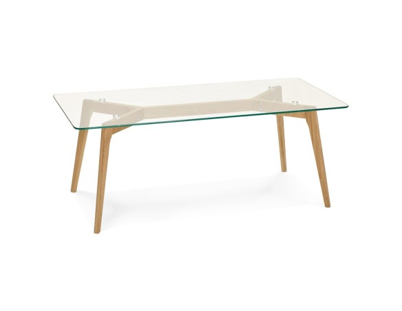 CT00410CL 5420072041476 Table basse de salon design MOLY en verre