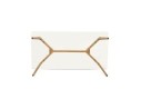 Table basse de salon design MOLY en verre