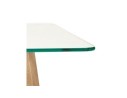 Table basse de salon design MOLY en verre