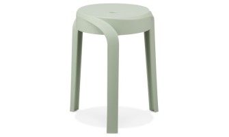 LS01280LE 5404028343463 Tabouret bas empilable POMPA en matière plastique vert clair