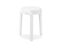 LS01300WH 5404028343500 Tabouret bas empilable POMPA en matière plastique blanc