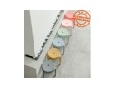 Tabouret bas empilable POMPA en matière plastique beige