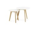 CT00380WH 5420072036755 Tables gigognes ronde GABY style scandinave