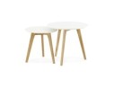 Tables gigognes ronde GABY style scandinave