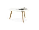 Table basse de salon ronde KOFY style scandinave