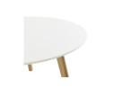 Table basse de salon ronde KOFY style scandinave