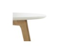 Table basse de salon ronde KOFY style scandinave