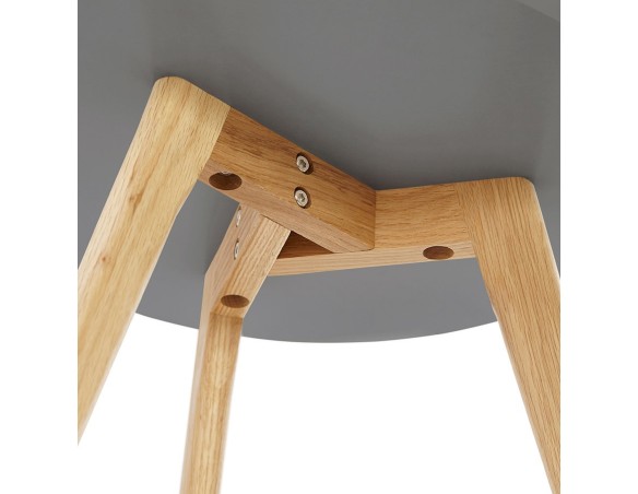 Tables gigognes ronde GABY grises foncées