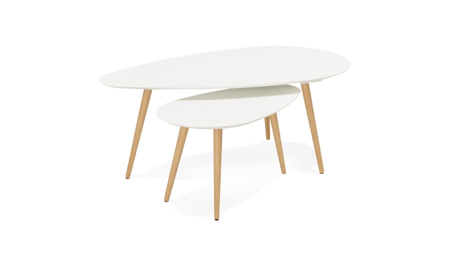 CT00430WH 5420072041513 Tables gigognes design TETRYS blanches CT00430WH 5420072041513 Tables gigognes design TETRYS blanches
