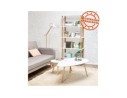Tables gigognes design TETRYS blanches