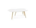 Tables gigognes design TETRYS blanches