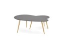 Tables gigognes design TETRYS grises foncées