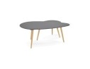 Tables gigognes design TETRYS grises foncées