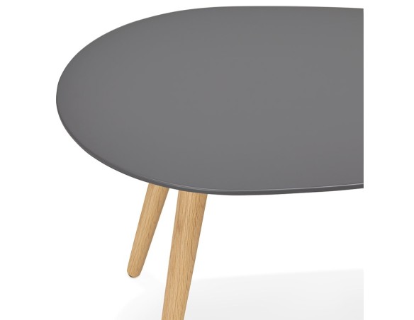 Tables gigognes design TETRYS grises foncées