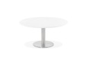 CT00550WH 5420072053394 Table basse lounge HOUSTON blanche - à̃ 90 cm