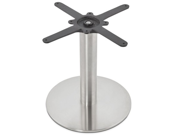 Table basse lounge HOUSTON blanche - 90 cm