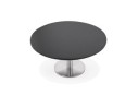 Table basse lounge HOUSTON noire - 90 cm
