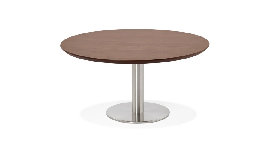 CT00580WA 5420072053455 Table basse lounge AGUA en bois finition Noyer - à̃ 90 cm