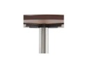 Table basse lounge AGUA en bois finition Noyer - 90 cm