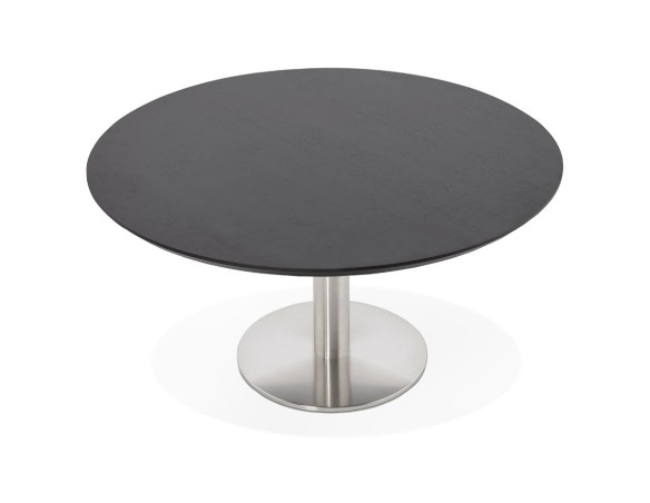 Table basse lounge AGUA noire - 90 cm