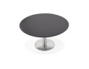Table basse lounge AGUA noire - 90 cm
