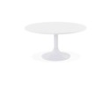 CT00610WH 5420072053516 Table basse lounge DETROY blanche - à̃ 90 cm