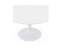 Table basse lounge ESTRELLA blanche - 90 cm