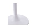 Table basse lounge ESTRELLA blanche - 90 cm