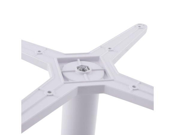 Table basse lounge ESTRELLA blanche - 90 cm