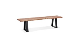 CH03480NABL 5420072091044 Banc style industriel RAFA BENCH en bois massif et métal - 180 cm