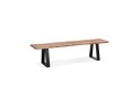 CH03480NABL 5420072091044 Banc style industriel RAFA BENCH en bois massif et métal - 180 cm