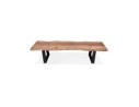 Banc style industriel RAFA BENCH en bois massif et métal - 180 cm
