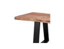 Banc style industriel RAFA BENCH en bois massif et métal - 180 cm