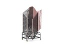 Chariot TROLLY noir pour transport de chaises PILA